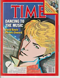 TIME Magazine July 18 1983 David Bowie Dancing to the Music Helmut Kohl Travolta - Picture 1 of 2