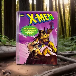 X-Men Coloring Book 1994 Marvel Comics Wolverine Vintage By Random House - Imagen 1 de 7