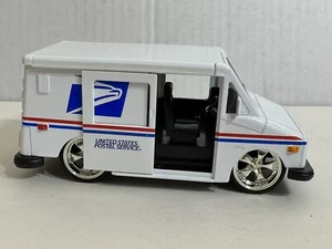 JADA DUB CITY USPS LKW LANGLEBIGES FAHRZEUG 1:32 DIECAST 5" ZURÜCKZIEHEN NEU KEINE BOX - Bild 1 von 9