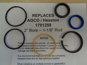 Replaces 1701259 Hesston / Agco Seal Kit - Picture 1 of 2