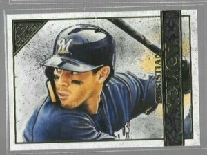 2020 Topps Gallery Christian Yelich #8 Brewers