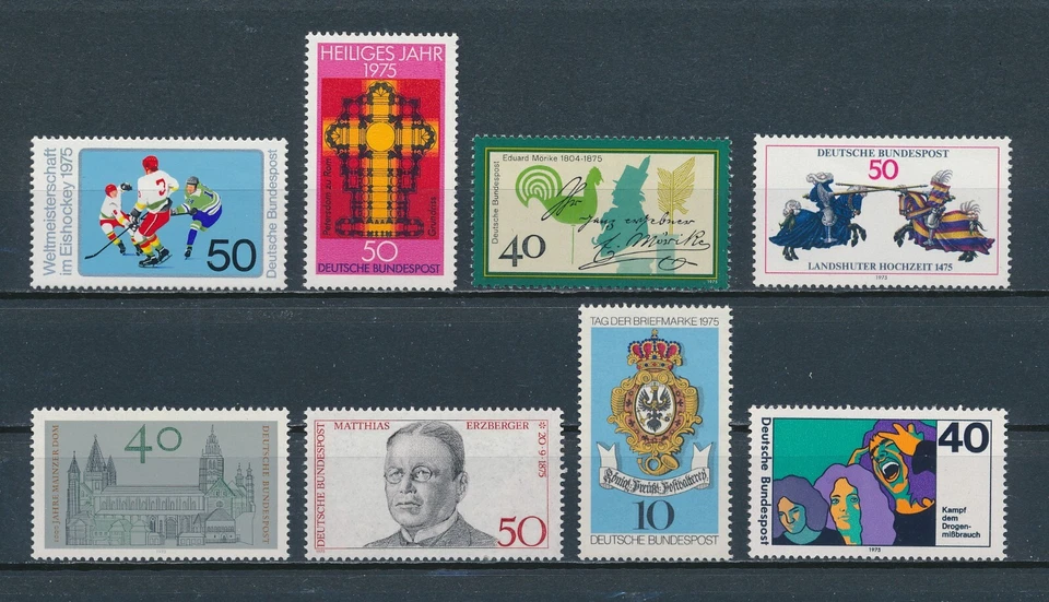 Germany     1163/1202 MNH, Single Issues from 1975 - Image 1 of 1