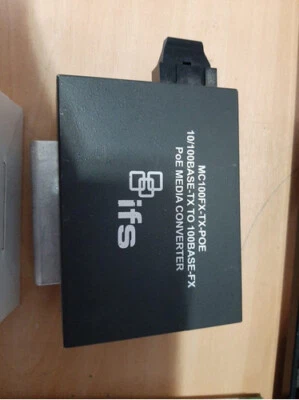 Conversor De Midia IFS MC10FX-TX-POE 10/100BASE-TX - Image 1 of 4
