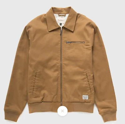 Chaqueta de bombardero del ejército Deus Ex Machina para hombre color tostado talla XS Foto 1 de 4