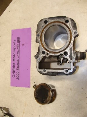 2000 SUZUKI INTRUDER VS800GL rear back cylinder piston rings jug - Image 1 of 4