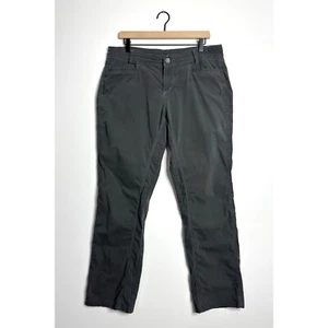 KUHL Womens Hiking Pants Straight Leg Cotton Blend Vintage Patina Dye Gray 14 - Picture 1 of 7