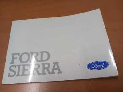 LIBRETTO USO E MANUTENZIONE FORD SIERRA [953M] - Immagine 1 di 3
