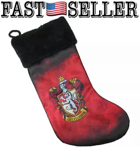 Harry Potter Gryffindor Wappen roter Weihnachtsstrumpf - 19 cm - von Kurt Adler - Bild 1 von 7