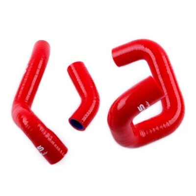 Pop Off Silicone Hose Set Fit for Fiat Abarth 500 595 695 Manual Gearbox Red - image 1 of 4