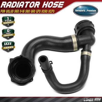 Manguera de refrigerante de radiador inferior para Volvo S60 11-16 S80 V60 V70 XC60 XC70 31261407 Foto 1 de 4