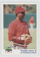 1992 Classic Best St Petersburg Cardinals Franklin Abreu #8