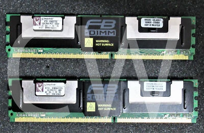 KTH-XW667/2G Kingston 2GB Kit (2 X 1GB) PC2-5300 DDR2-667MHz CL5 DIMM DR Memory - Image 1 of 3