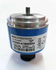 Sick Stegmann DGS60-A1B00500 60MM Incremental Encoder 4-6V TTL Flange 6mm 500PPR - Picture 1 of 6