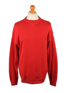 Suéter saltador cuello redondo rojo Tommy Hilfiger para hombre L-IL2127 - Imagen 1 de 4