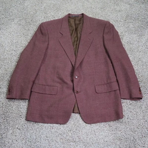 Corneliani Blazer Uomo 44R Rosso Lana Vergine Italia Giacca Cappotto Sportivo 2 Bottoni - Foto 1 di 11
