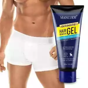Intim Haarentfernungsgel für Männer - schnell & schmerzfrei, beruhigend für Unerwünschte 100ml - Bild 1 von 9