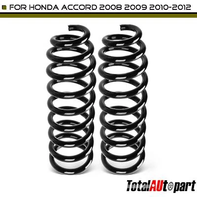 2 piezas muelles helicoidales para Honda Accord 2008-2012 V6 sedán de 3,5 L delantero izquierdo y derecho Foto 1 de 4
