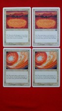 Circle of Protection: Red x4 (5th, 6th & 7th Editions) MTG