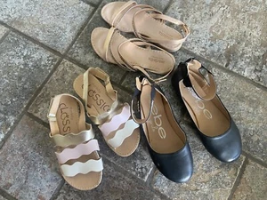 3 Paar schwarze Bebe Riemchenschuhe, Mariella, Dynasty Classics Sandalen Gr. 2 - Bild 1 von 3