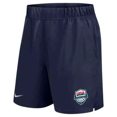 Pantalones Cortos de Entrenamiento Equipo de Baloncesto de EE. UU. Nike Victory Para Hombre EE. UU. Dream Team Practice Foto 1 de 4