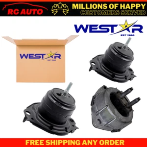 Engine Motor & Trans Mount 3PCS Set Fit 11-19 Jeep Grand Cherokee 3.6/5.7L RWD - Picture 1 of 4