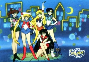 SAILOR MOON SERIES 1 1997 DART PROMO CARD P1 AN