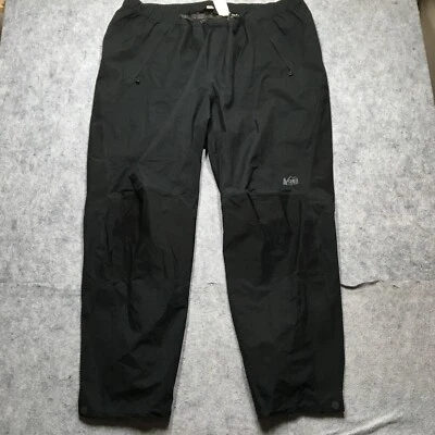 Pantalones de lluvia REI XeroDry GTX para mujer 3XL negros concha Gore Tex campamento mochilero Foto 1 de 4