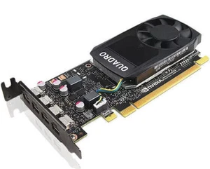 Nvidia Quadro P1000 4GB GDDR5 Graphics Card - 4×Mini Display Port Interface - Picture 1 of 8