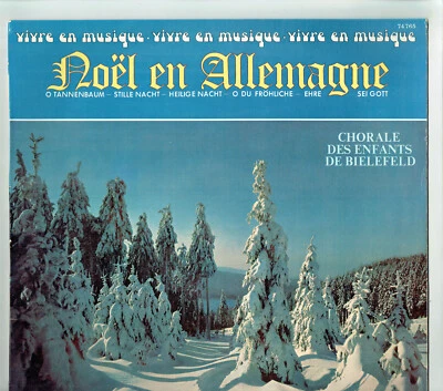 33T NOËL en ALLEMAGNE Vinyle LP 12" CHORALE DES ENFANTS DE BIELEFELD et ORGUE - Photo 1/4