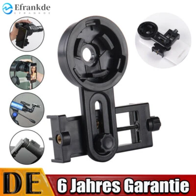 Universal Handy Smartphone Halterung für Monokular Teleskop Spektiv Fernglas DE - Bild 1 von 4