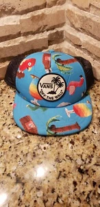 Cappello snapback hawaiano Vans taglia adulto blu VANS OFF THE WALL - Foto 1 di 5