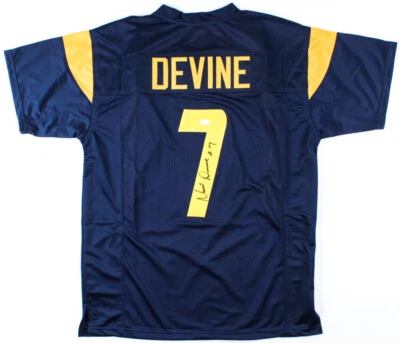 Noel Devine Signed West Virginia Mountaineers Jersey (JSA COA) Running Back - Image 1 of 4