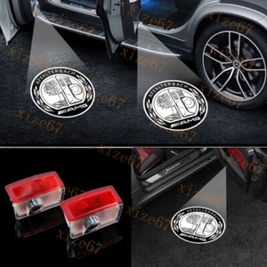 1 pair HD Car Door Light LED Projector Ghost Shadow For MB A/C/E/GLA/GLC/GLE - Picture 1 of 9