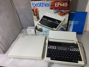 Brother EP-45 Compact Electronic Typewriter With Box Manual No Ink Vintage  - Picture 1 of 19