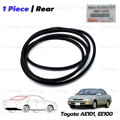 Se adapta a Toyota Corolla AE 101 EE101 1991 98 parabrisas trasero sello parabrisas Foto 1 de 4