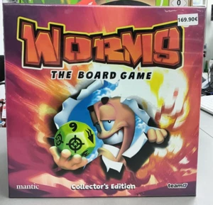 WORMS THE BOARD GAME IL GIOCO DA TAVOLO COLLECTOR'S EDITION MANTIC TEAM17 - Foto 1 di 5