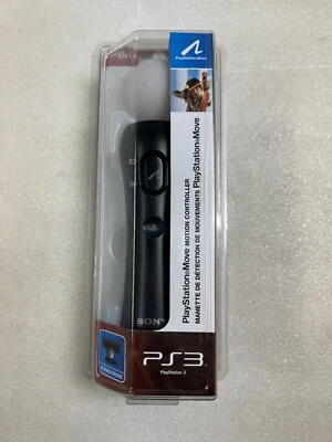 Sony PlayStation Move Motion Controller - Black (CECH-ZCM1U) - New SEALED Box  - Image 1 of 4