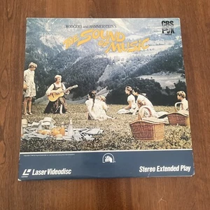 "The Sound of Music" CBS Fox Extended Play Laserdisc LD - Julie Andrews - Picture 1 of 3