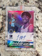 2019/20 Hoops Premium Stock Ja Morant RC Rookie Ink Auto 