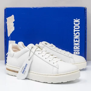 Birkenstock Bend Low White Leather Sneakers, Size 37 Narrow (6-6.5 US) - Picture 1 of 7