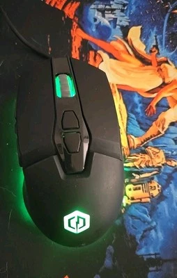 CyberPowerPC, Black Elite M1 131 Gaming Mouse  - Image 1 of 4