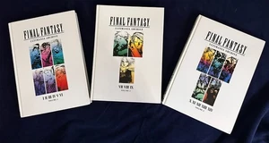 Final Fantasy Ultimania Archive Vol 1–3 Hardcover Set I–XIV Art & Lore Books - Picture 1 of 5