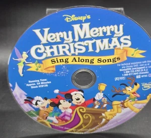 Disney's Very Merry Christmas Sing Along Songs (2002 DVD Tested) Free US Ship - Bild 1 von 1