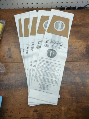 Dirt Devil vacuum bags Type U - ONLY 5 BAGS - C42055 - Image 1 of 4