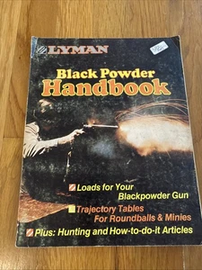 Manual Lyman Black Powder 1975 tapa dura - Imagen 1 de 8