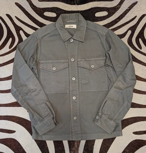 Chaqueta de Campo Buck Mason Bunker Camisa Lona Cazadora Verde Oliva Salvia - Imagen 1 de 13