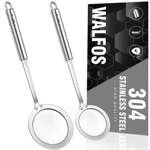 Fat Skimmer Spoon, 304 Stainless Steel Fat skimmer For Cooking, Fine Mesh Str... - Picture 1 of 8
