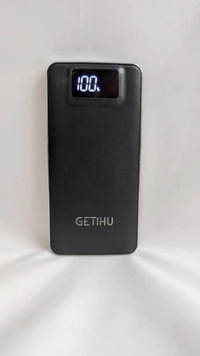 GETIHU Portable Charger BG-140, LED Display 10000mAh 5V/3A Power Bank - Image 1 of 4