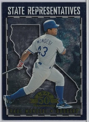 Leaf State Representatives 1998 #26 Raúl Mondesi #'d 2685/5000 Foto 1 de 2