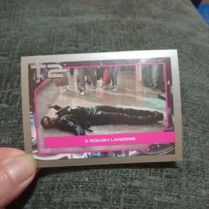 💥T2 Terminator 2 Judgment Day Impel 1991 #23 a rough landing card  - Picture 1 of 2